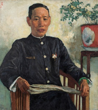 
徐悲鴻（1895-1953）

黃培元像

1939年作

纖維板油畫(huà)

67.3×60.4 cm


CNY 1,200,000 - 2,200,000


