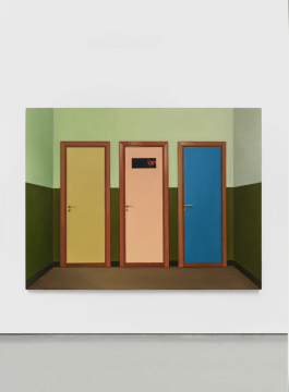 《火焰》 100×130cm 布面油畫(huà) 2024
《火焰》 100×130cm 布面油畫(huà) 2024