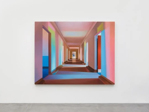 《代碼》 180×230cm 布面油畫(huà) 2024
《代碼》 180×230cm 布面油畫(huà) 2024
