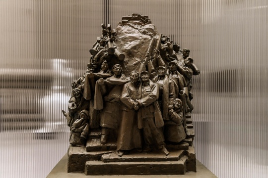“國之大者”——中國當代大型主題性雕塑創(chuàng)作手稿巡展在軍事博物館展出