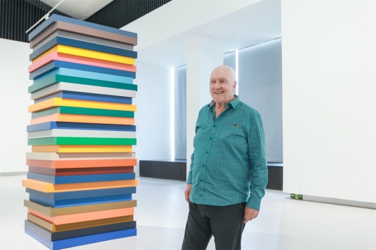 國際抽象藝術(shù)大師肖恩·斯庫利（Sean Scully）
